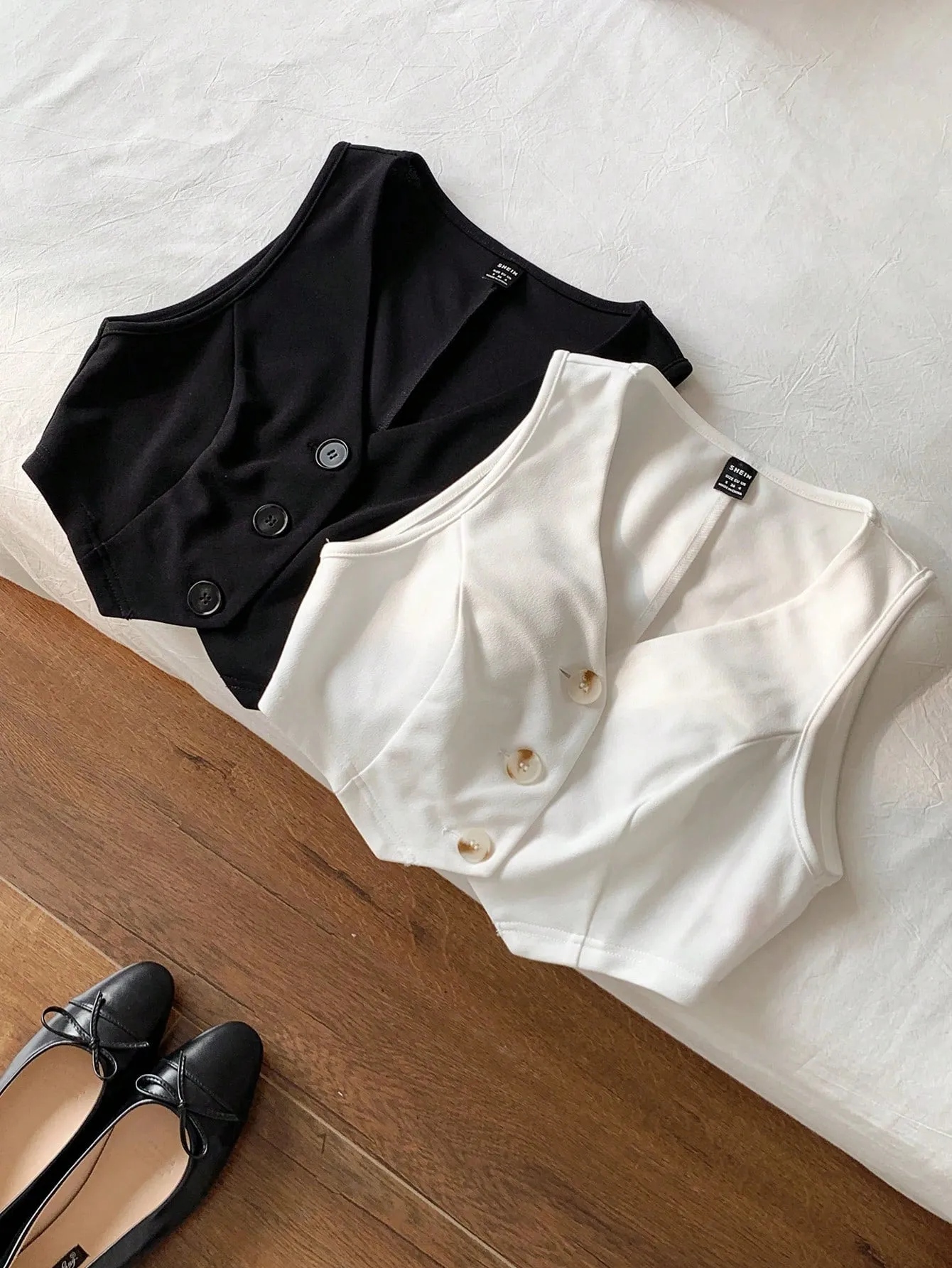 Chaleco de traje de 2 piezas para mujer  CR