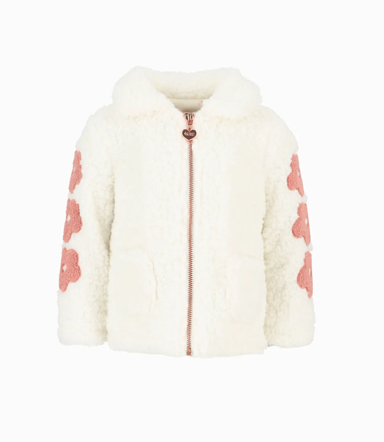 Chaqueta bebé niña flores