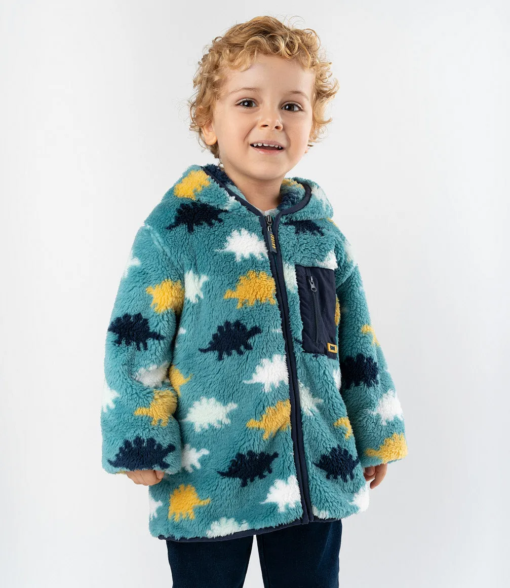 Chaqueta bebé niño con dinosaurios