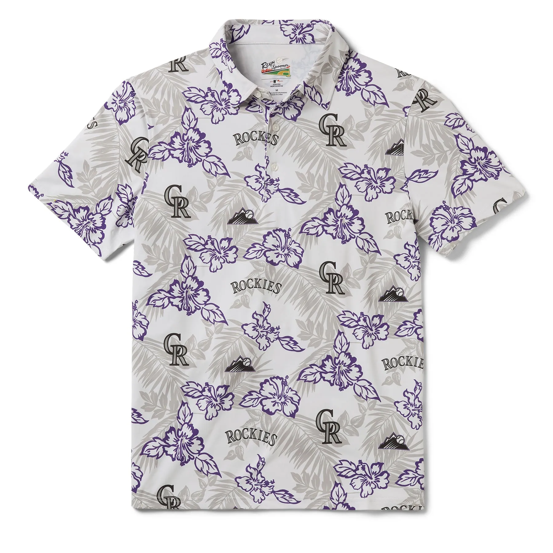 COLORADO ROCKIES PUA PERFORMANCE POLO