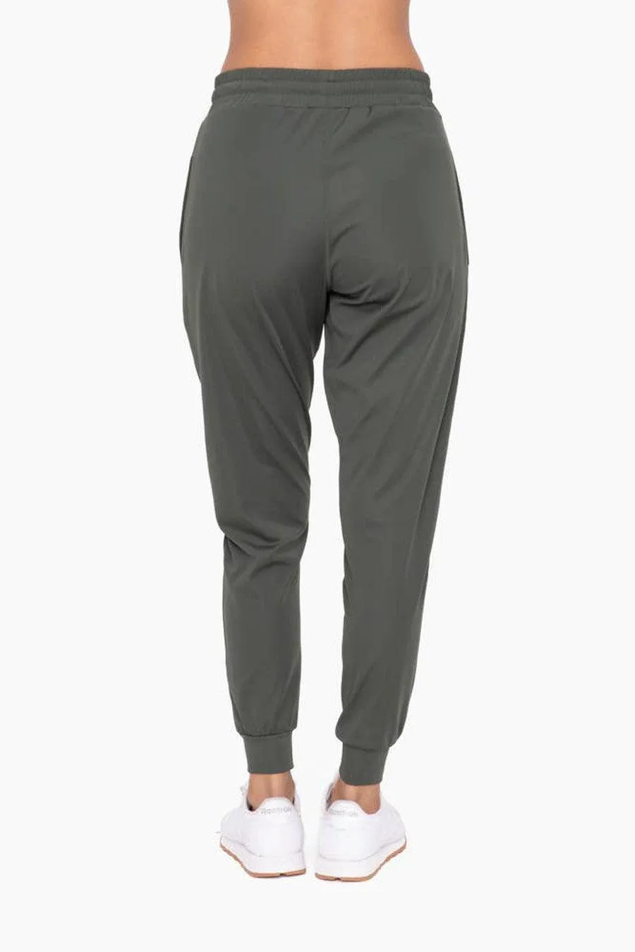 Core Pleated Front Joggers in Pine