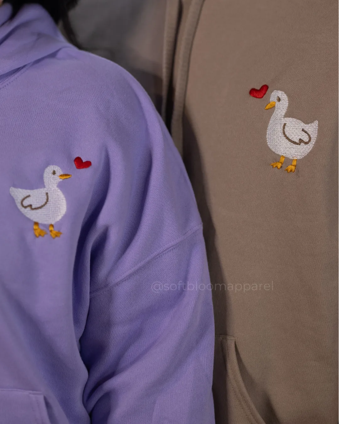 Couples' Goose Hoodies (unisex)