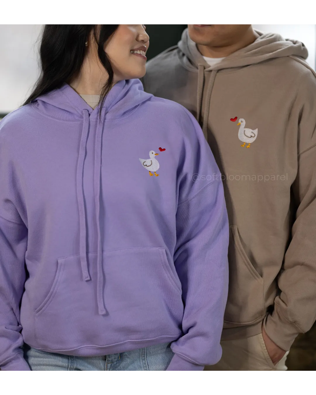 Couples' Goose Hoodies (unisex)