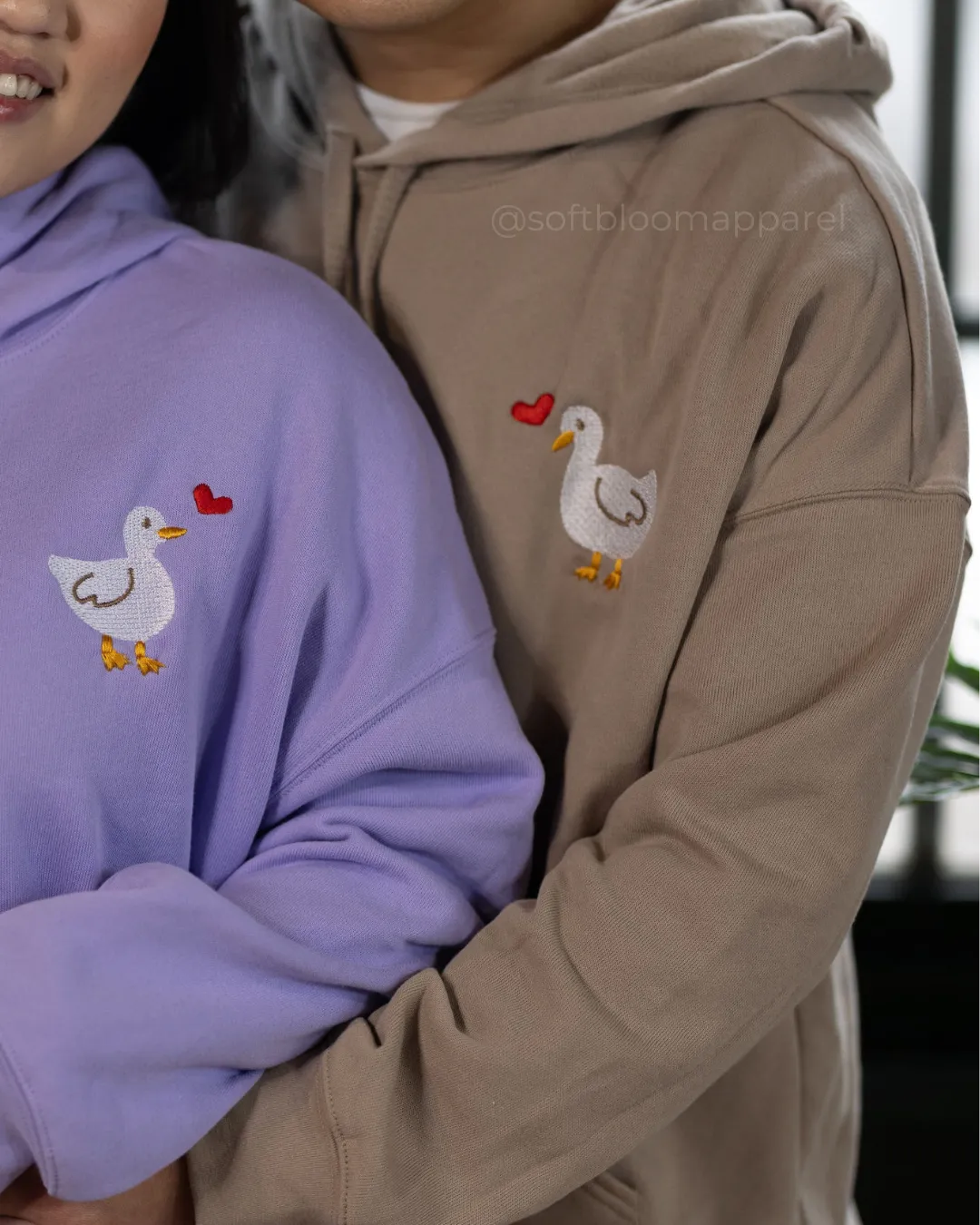 Couples' Goose Hoodies (unisex)