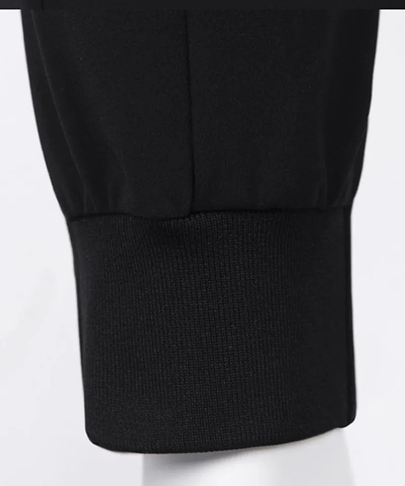 CREVE NINE: Men's Logo Semi Jogger Pants - Black