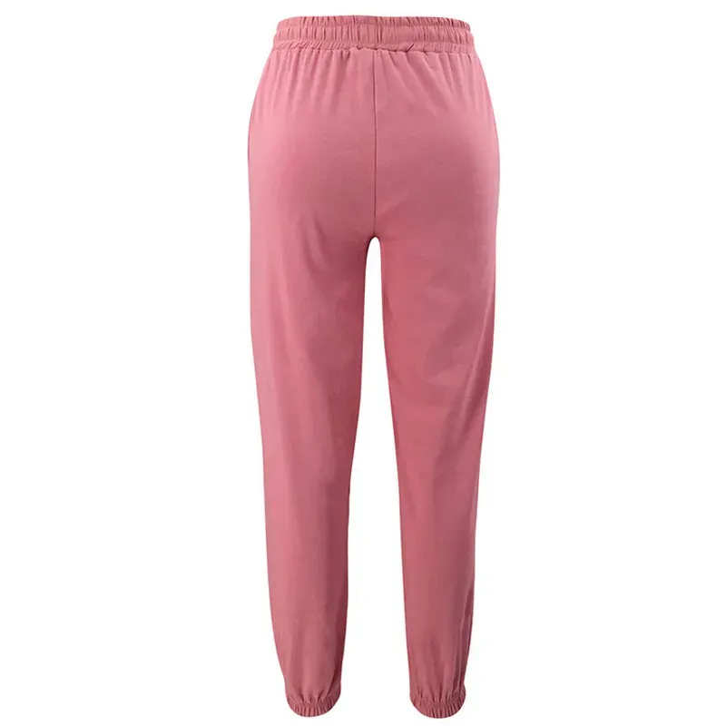 Cropped Drawstring Jogger Pants
