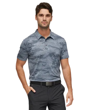 DESTIN CAMO PERFORMANCE POLO