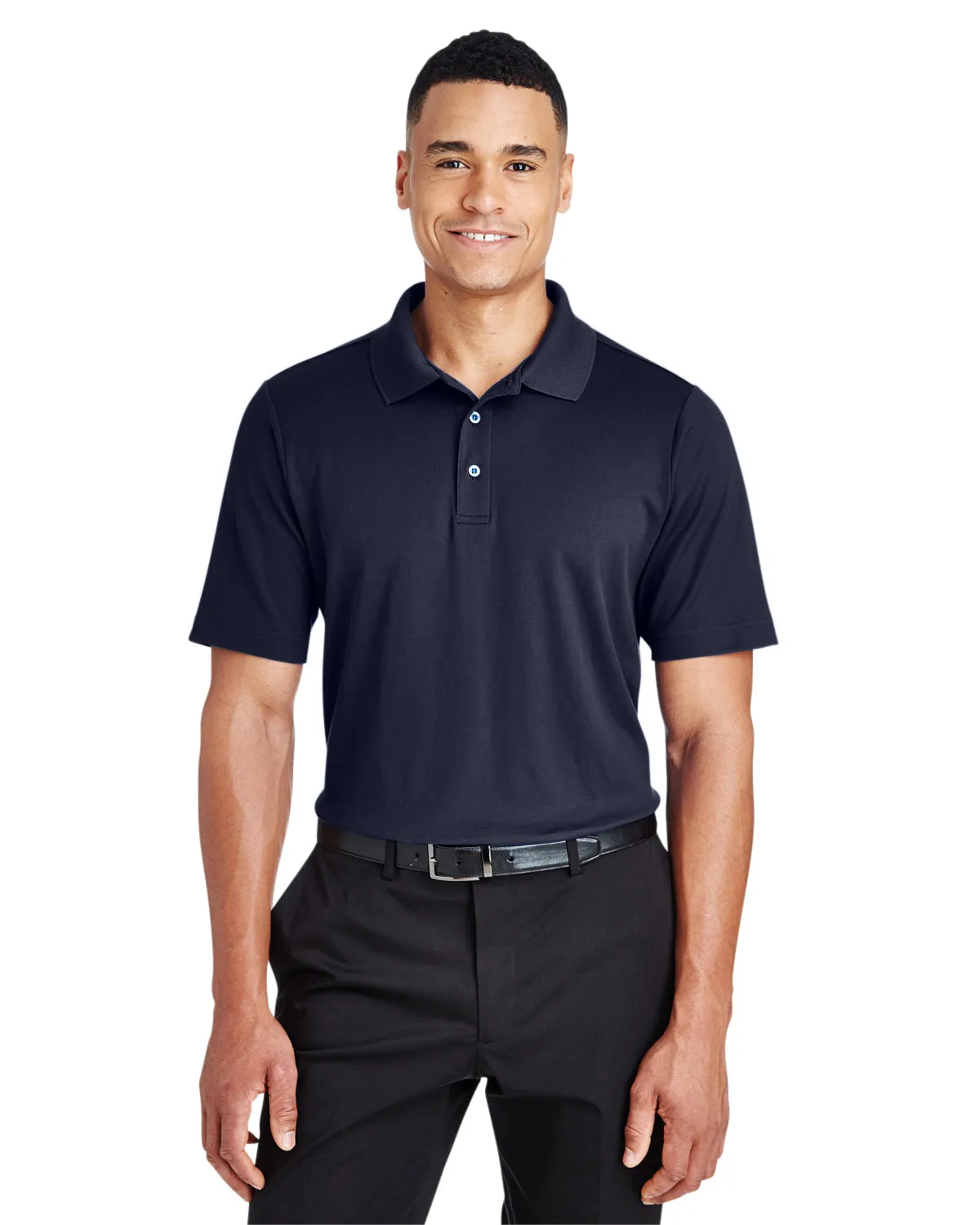 DG20 Devon & Jones Men's CrownLux Performance™ Plaited Polo