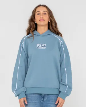 DIGI OVERSIZED HOODED FLEECE