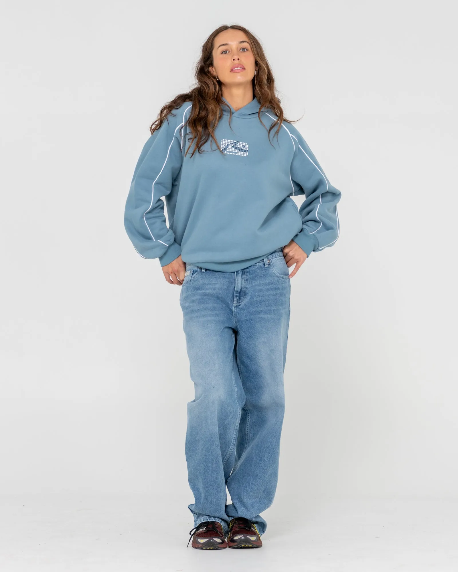 DIGI OVERSIZED HOODED FLEECE