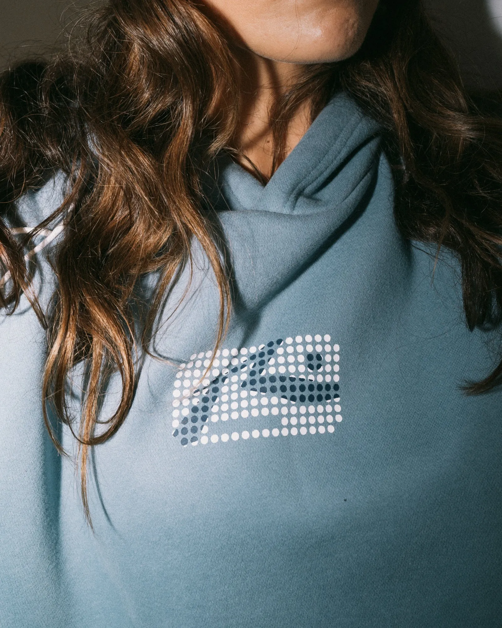 DIGI OVERSIZED HOODED FLEECE