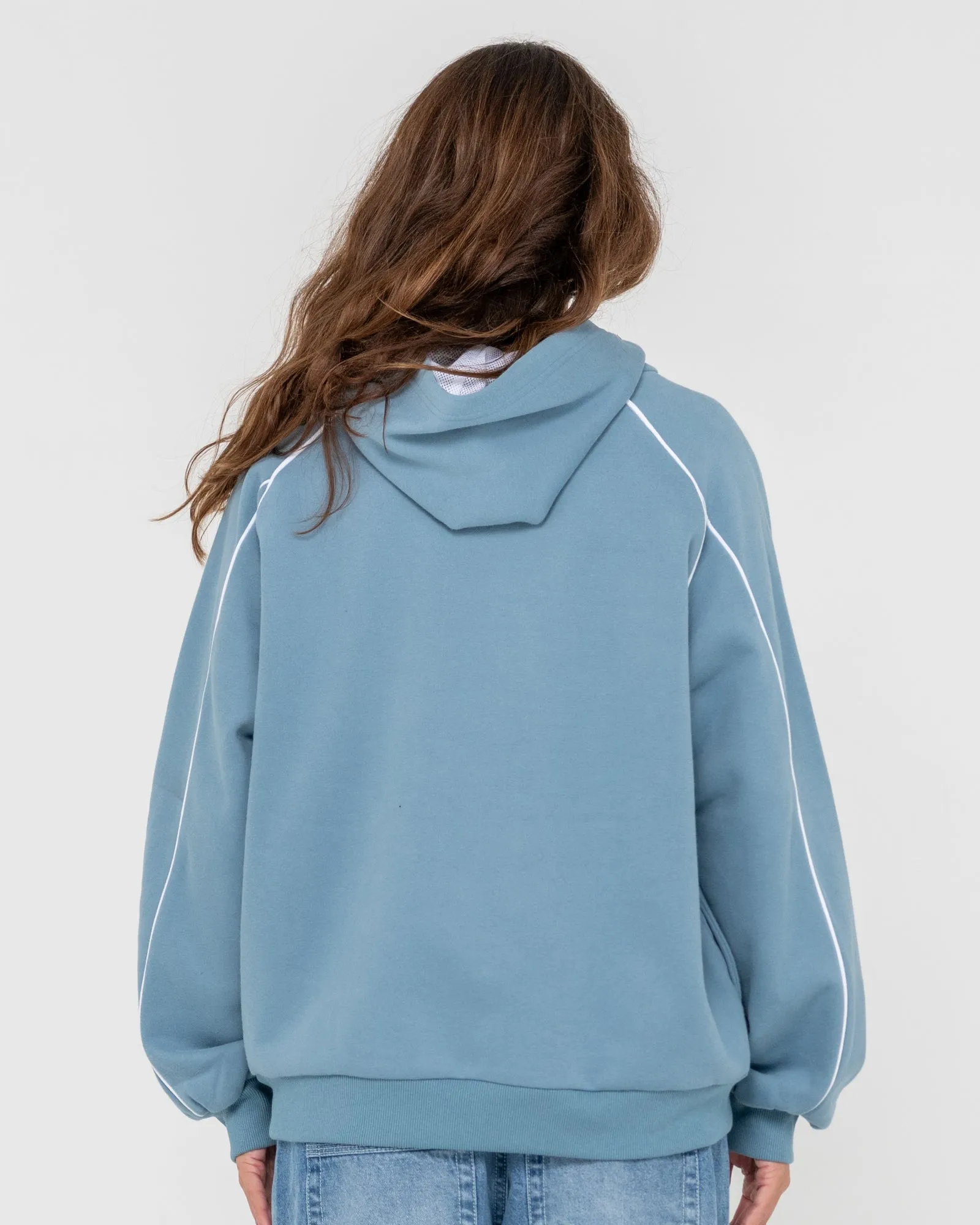 DIGI OVERSIZED HOODED FLEECE