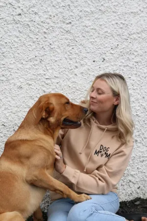Dog Mum with dog face Sweatshirt or Hoodie