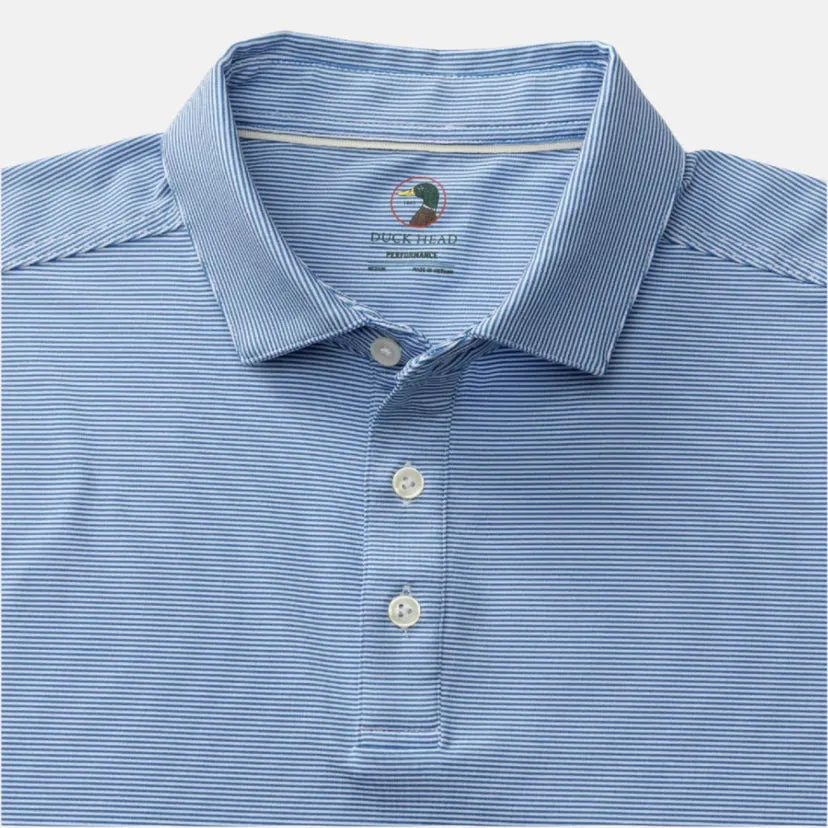 Duck Head Long Drive Performance Polo