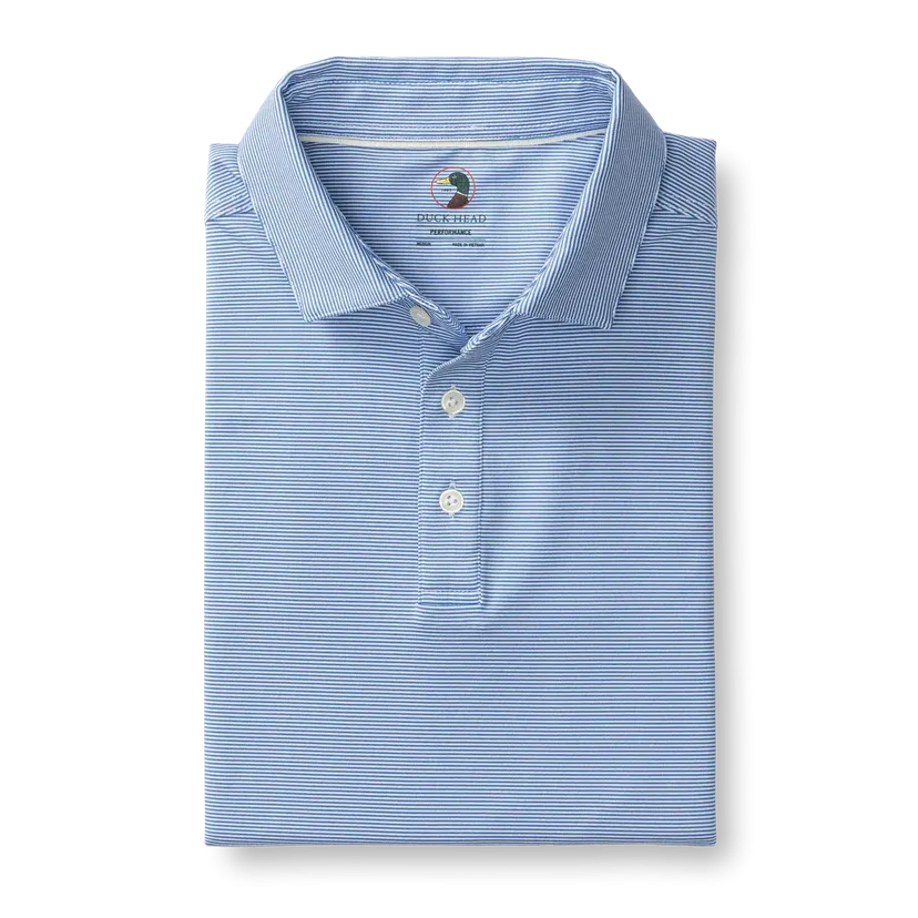 Duck Head Long Drive Performance Polo