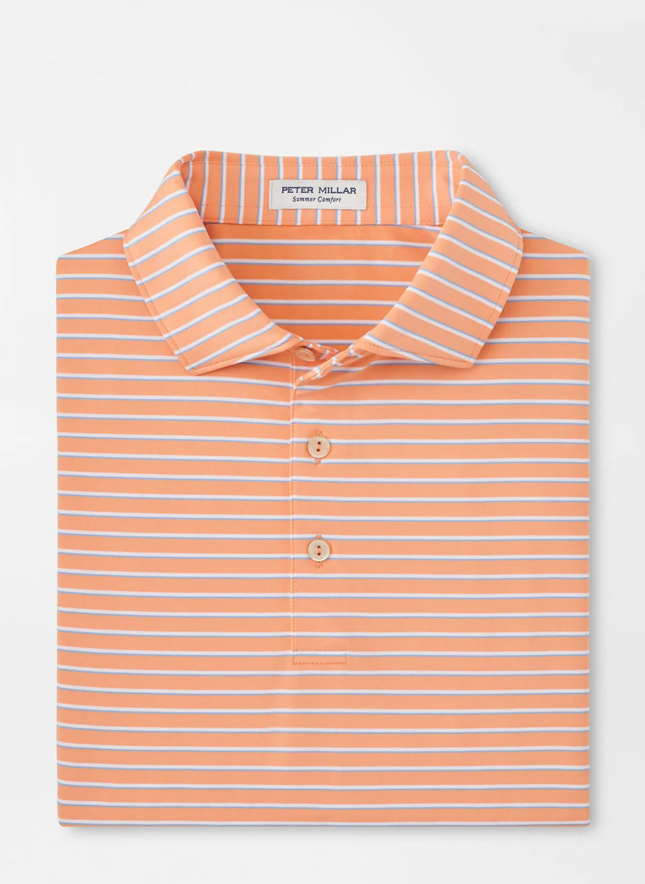 DUNNES PERFORMANCE JERSEY POLO - PAPAYA