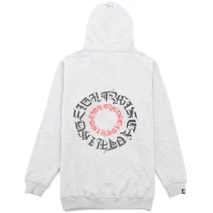 Eighty6 Circle Oversized Hoodie - Grey