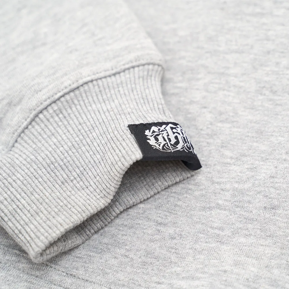 Eighty6 Circle Oversized Hoodie - Grey