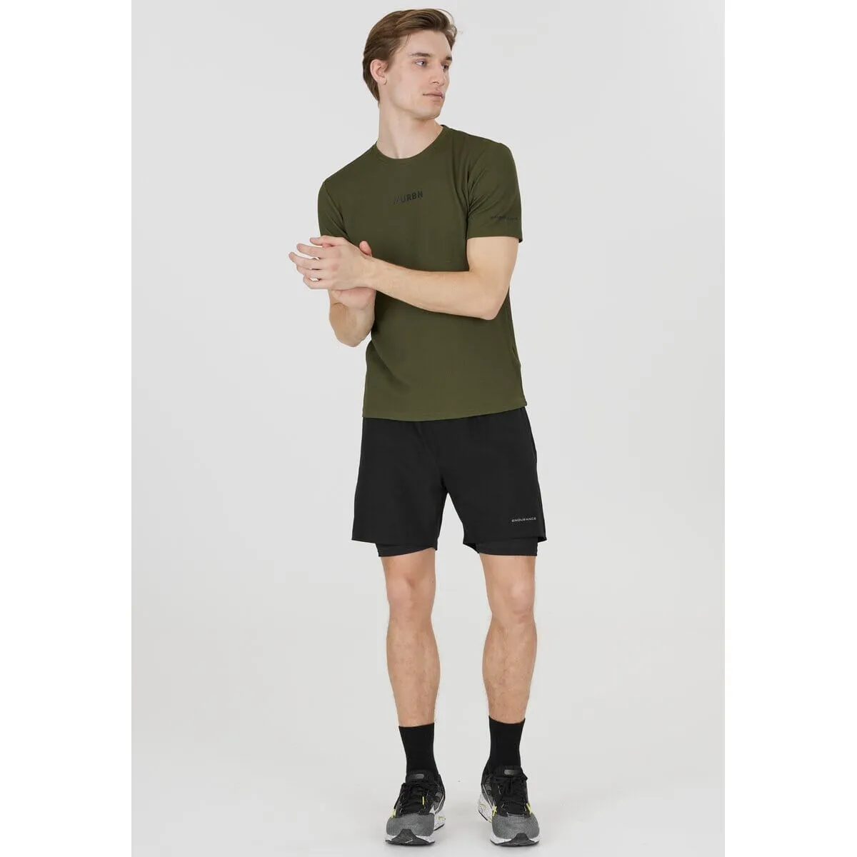 ENDURANCE KROS M 2-IN-1 SHORTS