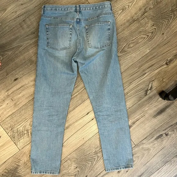 Everlane Boy Friend Medium Wash Denim Jeans- Size 27 Regular