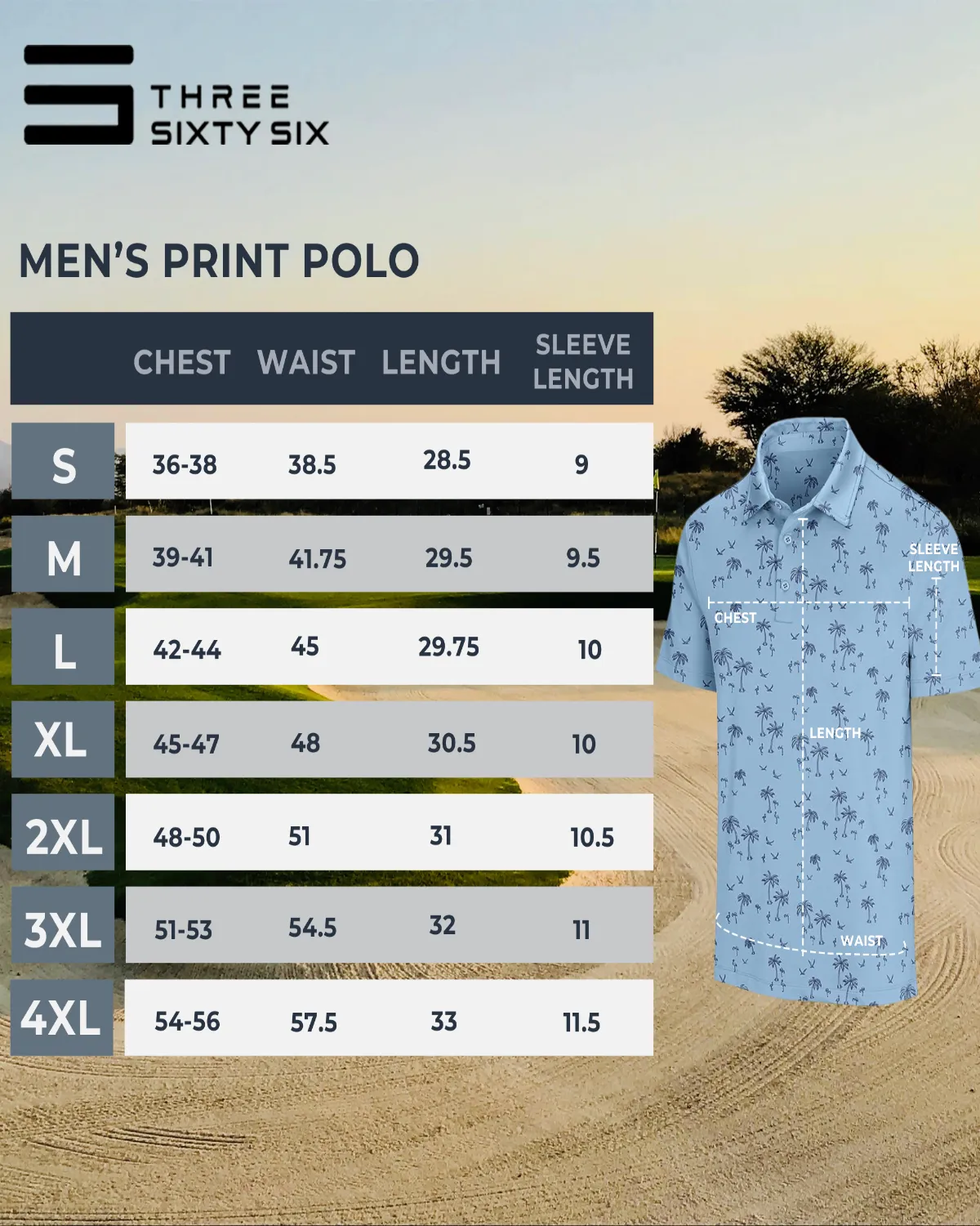 Extreme Deal - Men’s Print Golf Polos