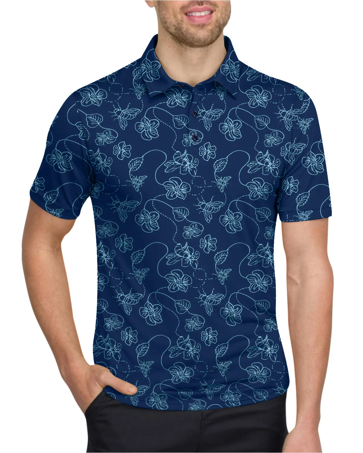Extreme Deal - Men’s Print Golf Polos