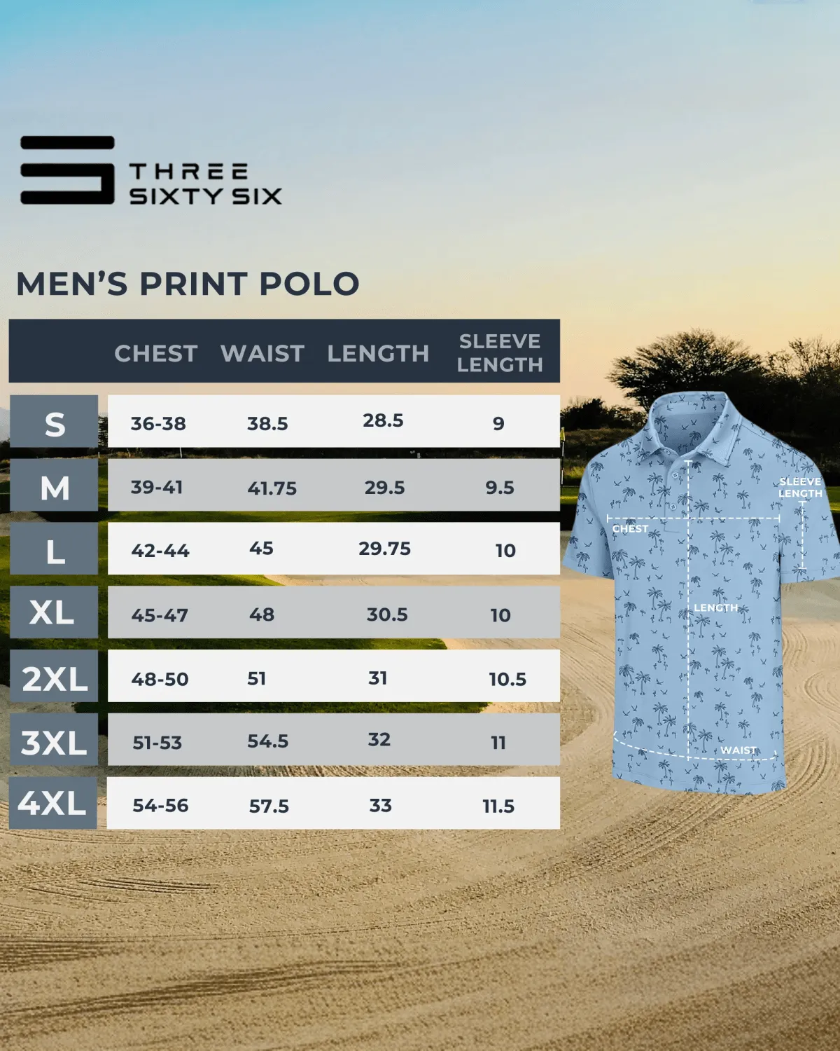 Extreme Deal - Men’s Print Golf Polos