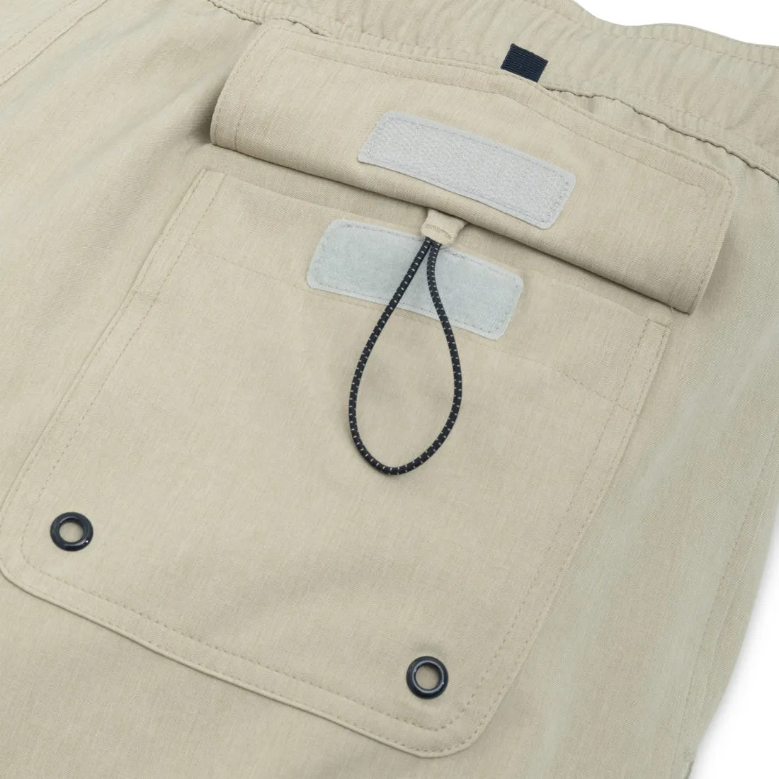 Fish Hippie Shaker Shorts-Taupe
