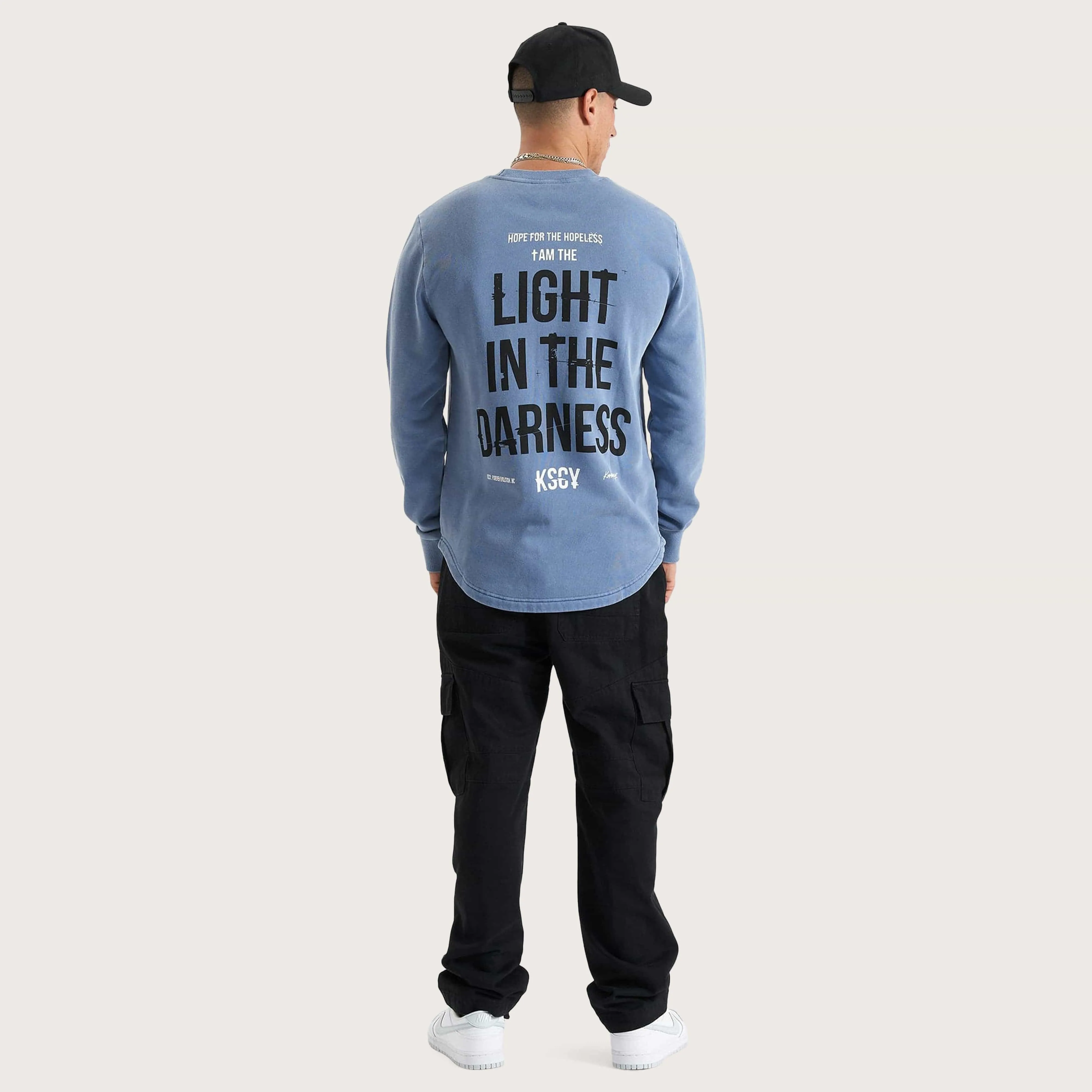 Flocculus Dual Curved Sweater Pigment Wild Wind