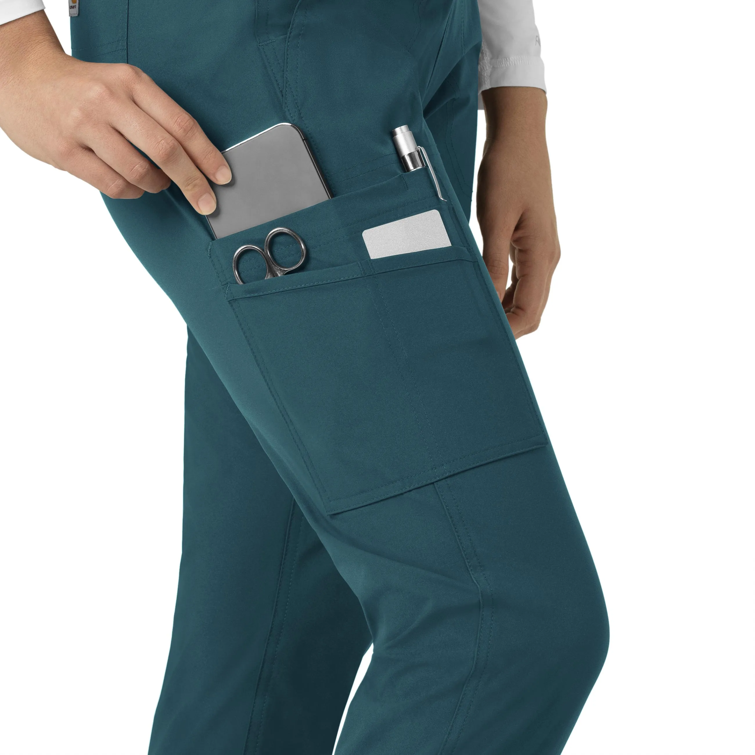 Force Essentials C51113 Jogger Scrub Pants Caribbean Blue
