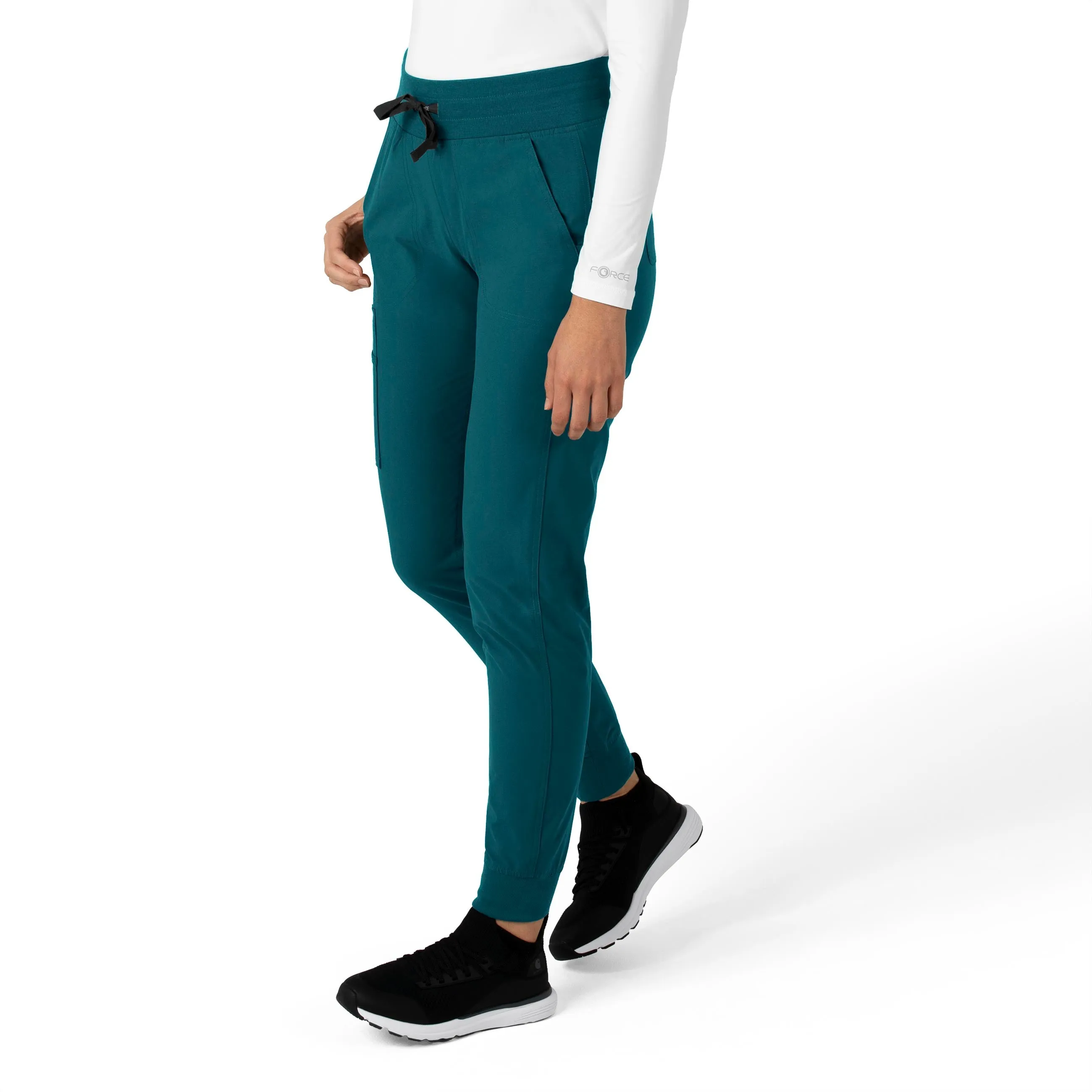 Force Essentials C51113 Jogger Scrub Pants Caribbean Blue