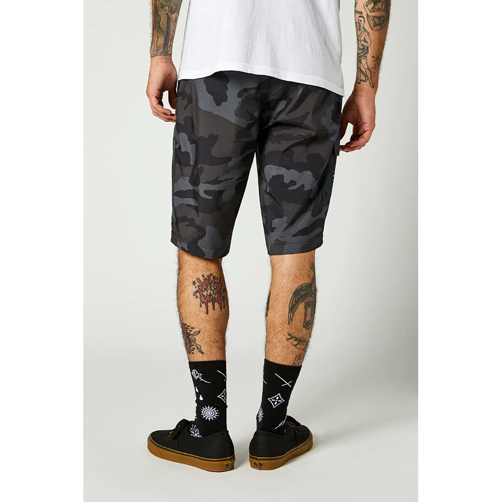 Fox Essex Tech Print Shorts - Black Camo