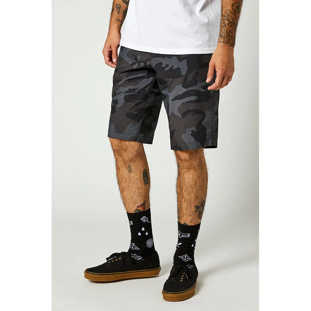 Fox Essex Tech Print Shorts - Black Camo