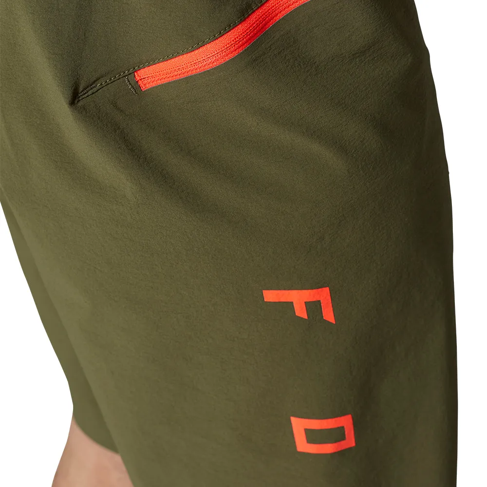 Fox Flexair Shorts No Liner - Olive
