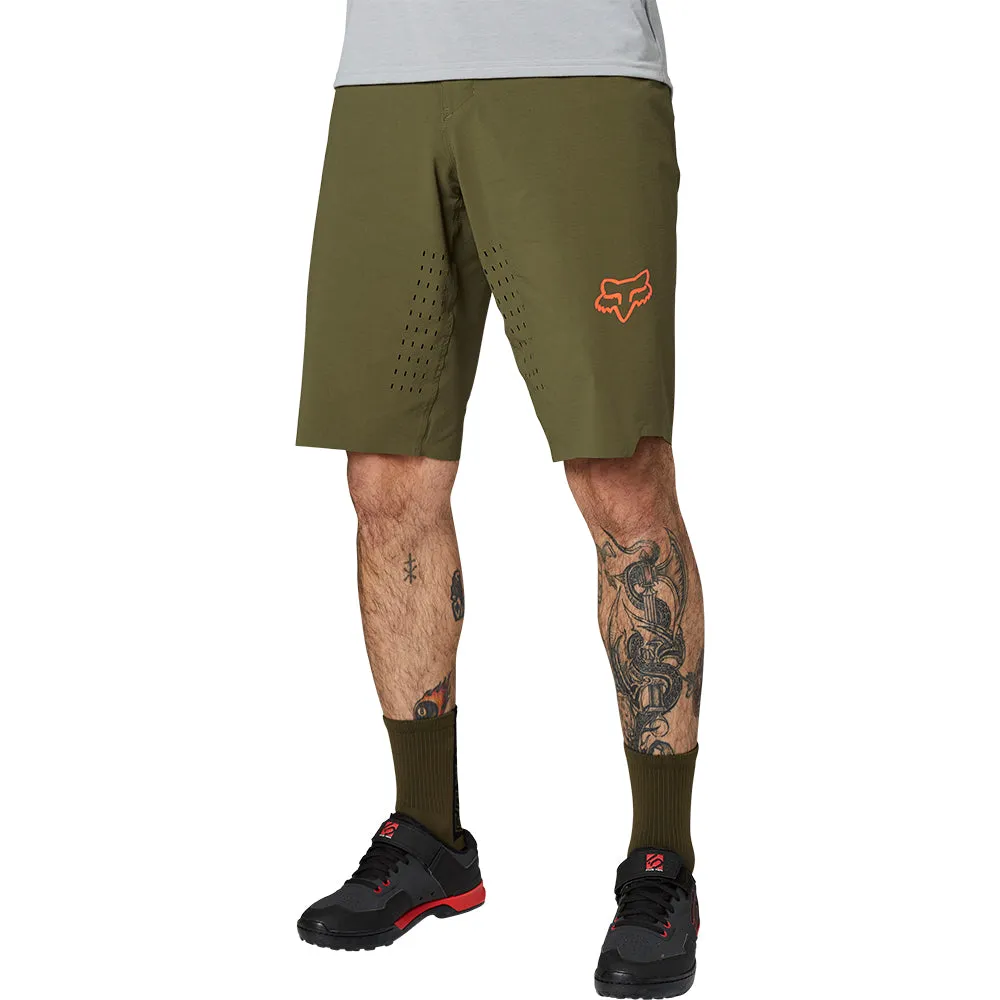 Fox Flexair Shorts No Liner - Olive