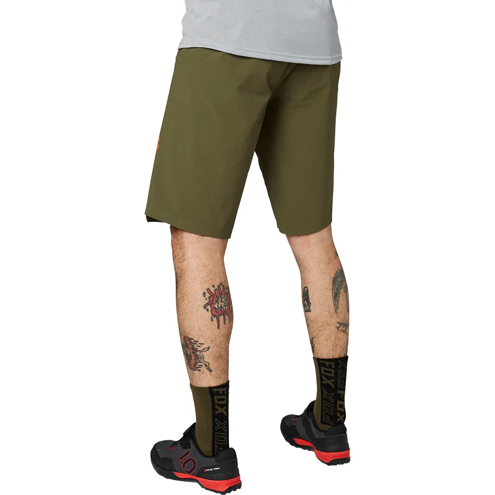 Fox Flexair Shorts No Liner - Olive