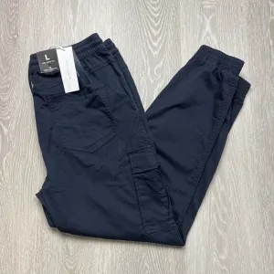 French Connection Mens Cuffed Cargo Pants Jogger Relaxed Fit Size Large (New)