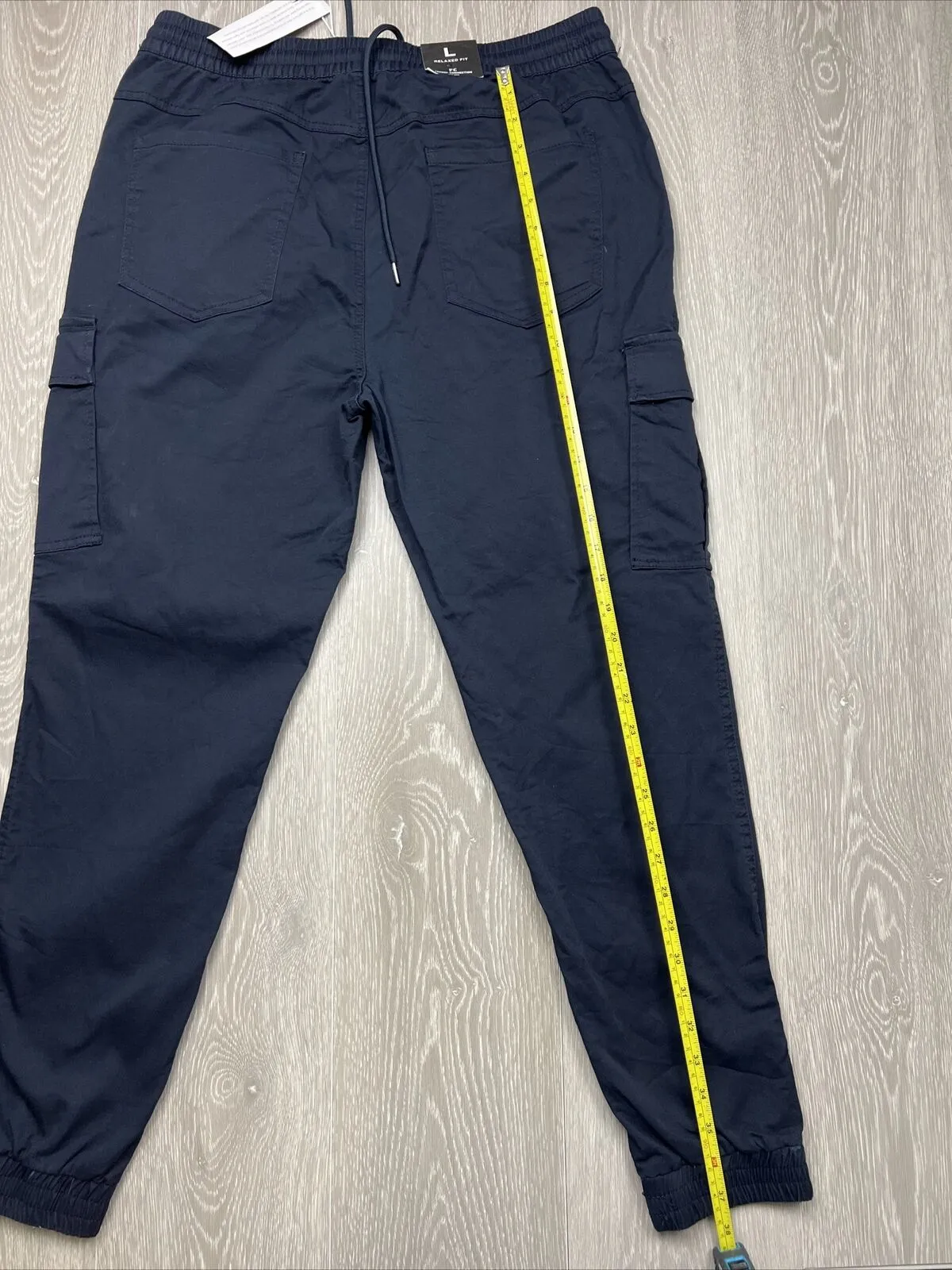 French Connection Mens Cuffed Cargo Pants Jogger Relaxed Fit Size Large (New)