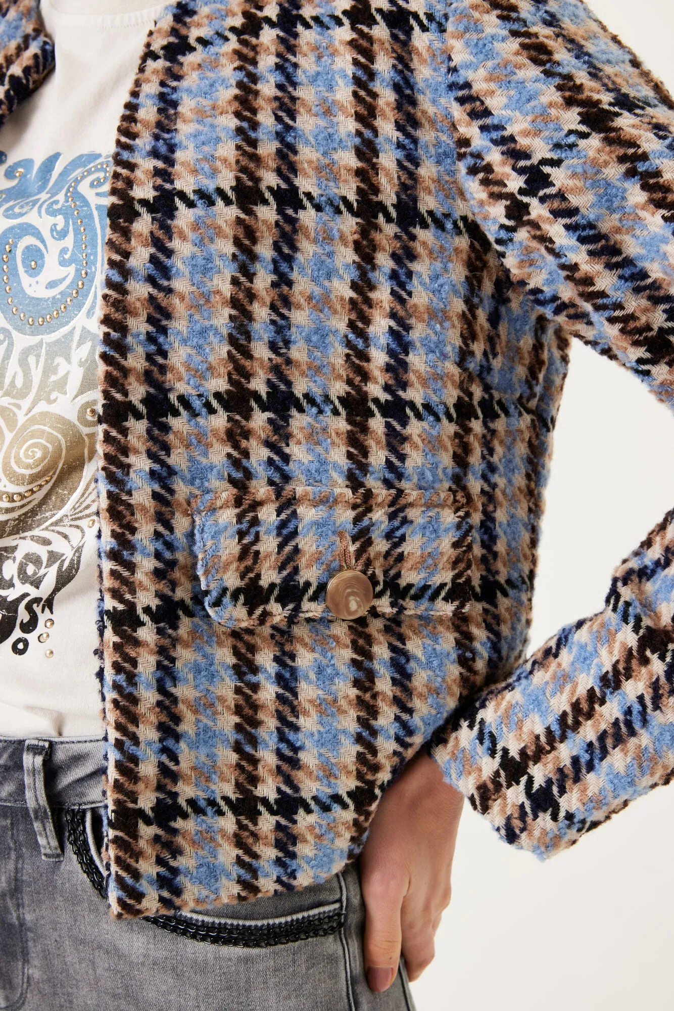 Garcia Jacqui Jacket - Blue Colbert