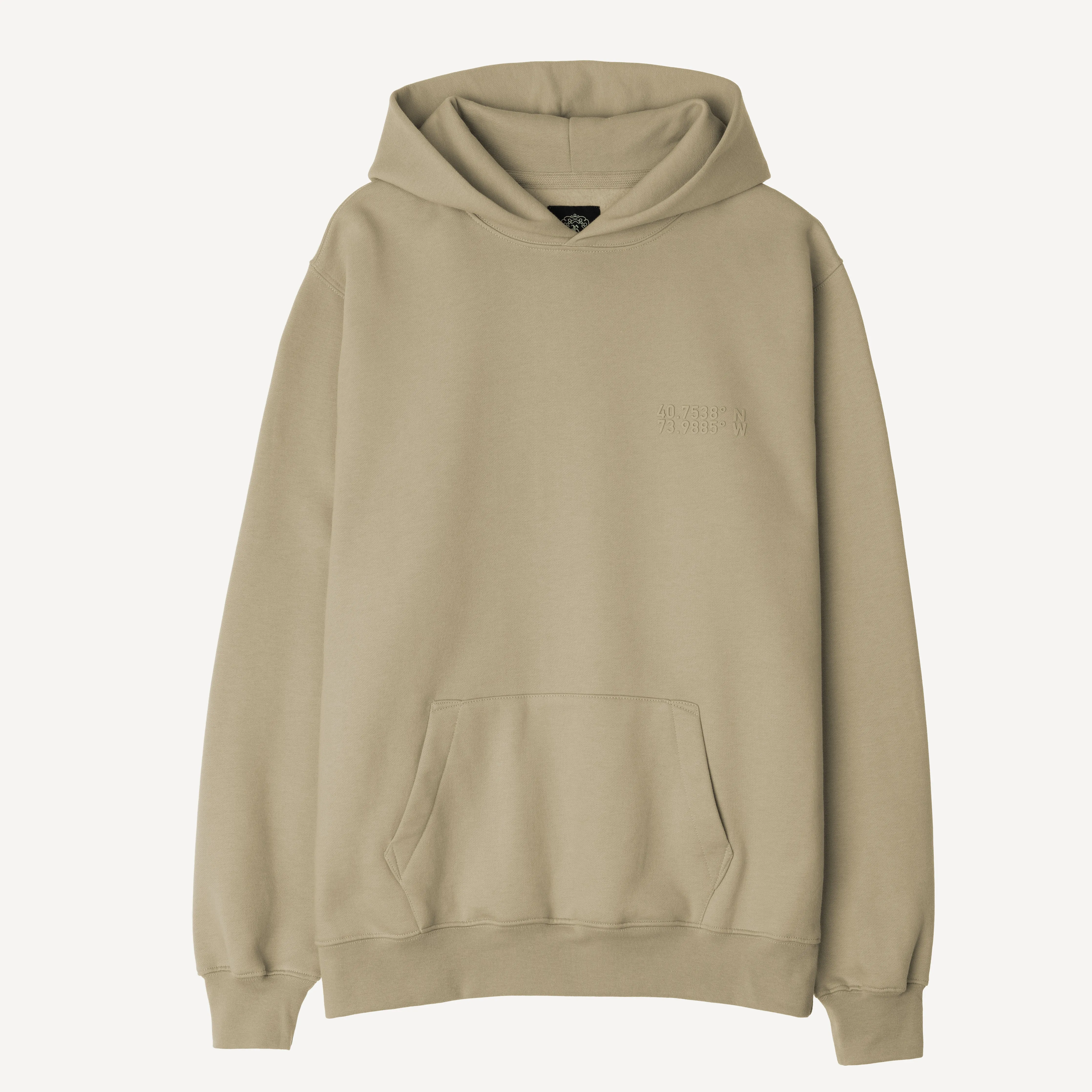 Gender Neutral Oversized Fleece Hoodie - Elm