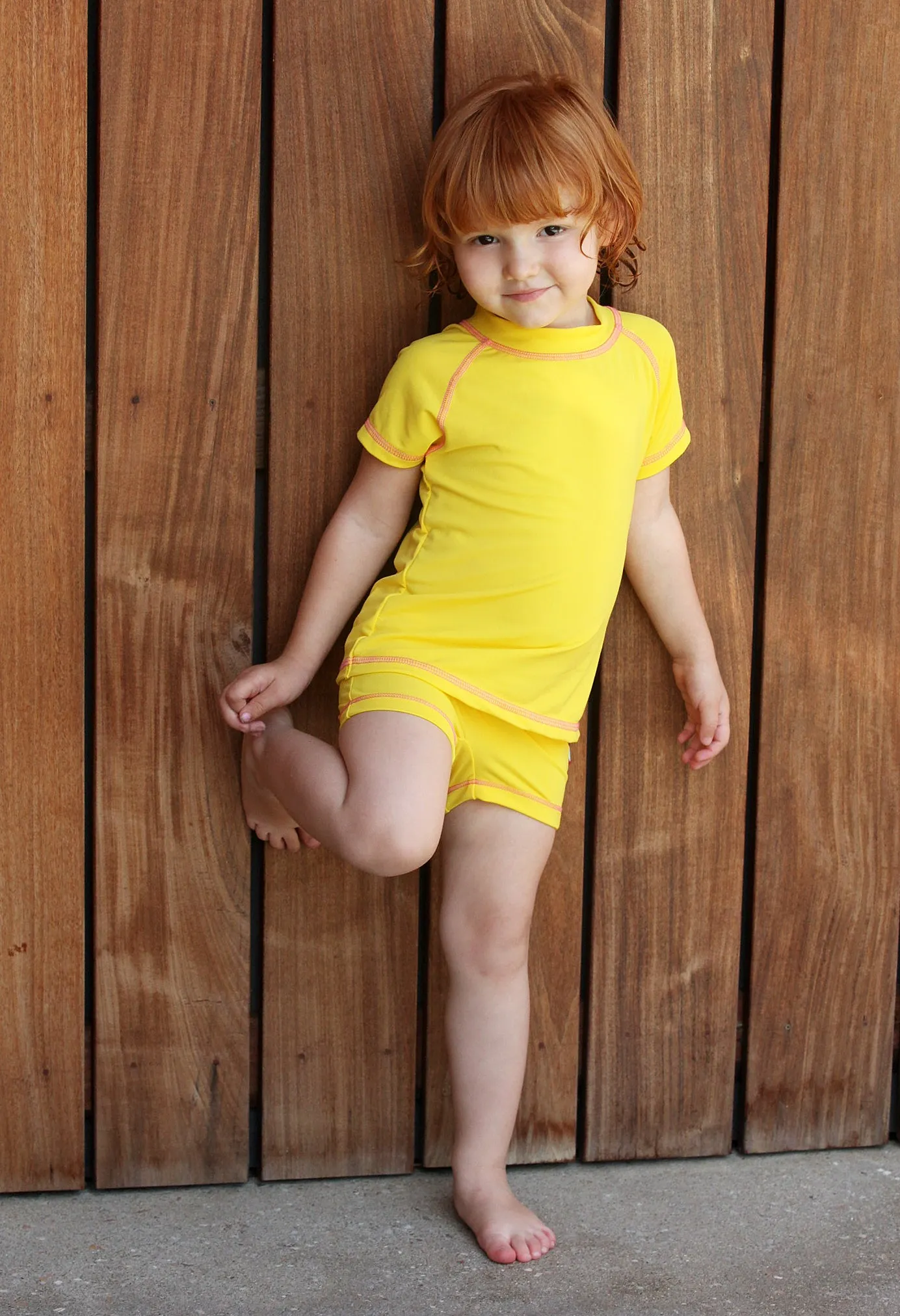 Girls UPF 50  Swim Boy Shorts  | Navy