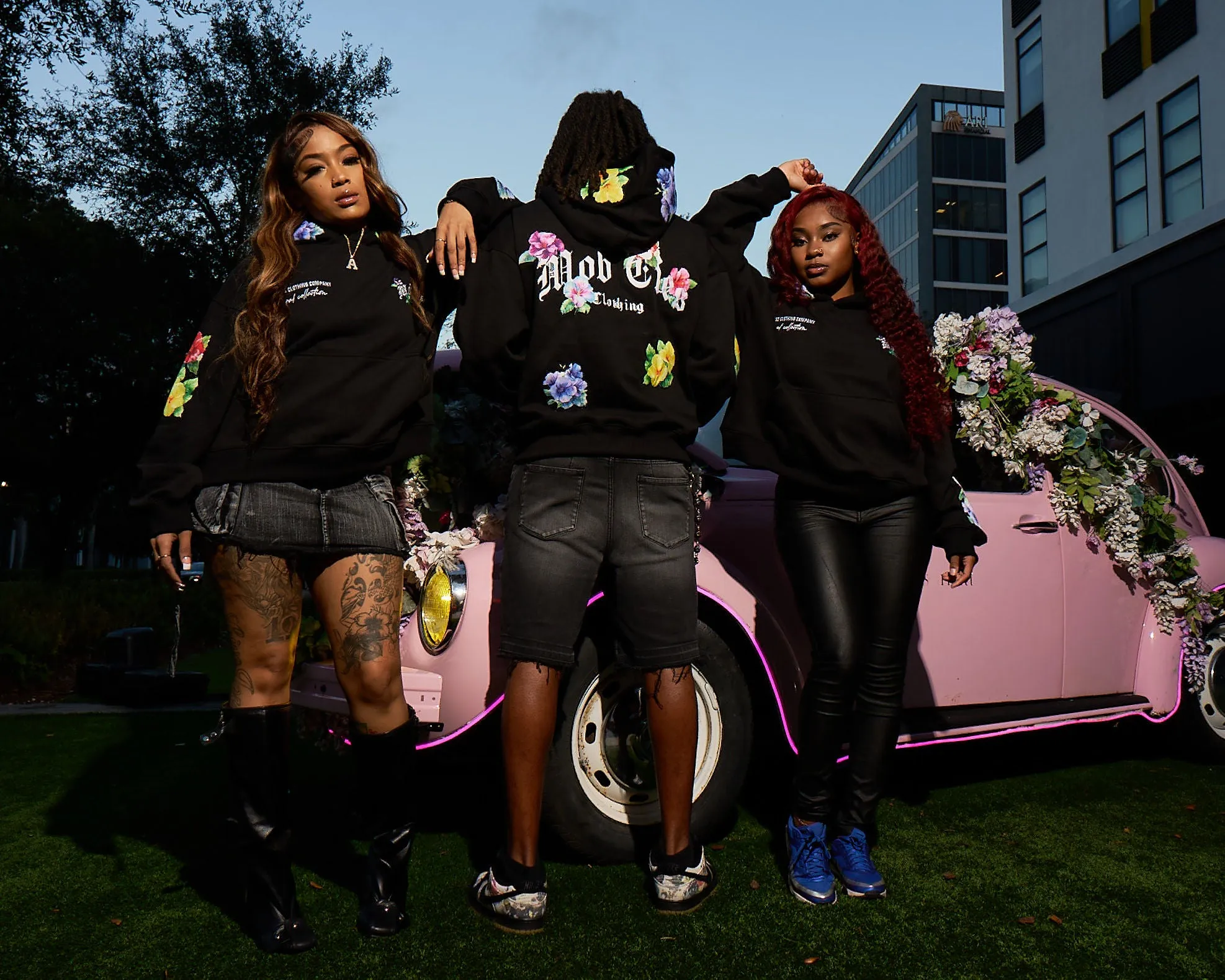 'GIVE FLOWERS' HOODIE