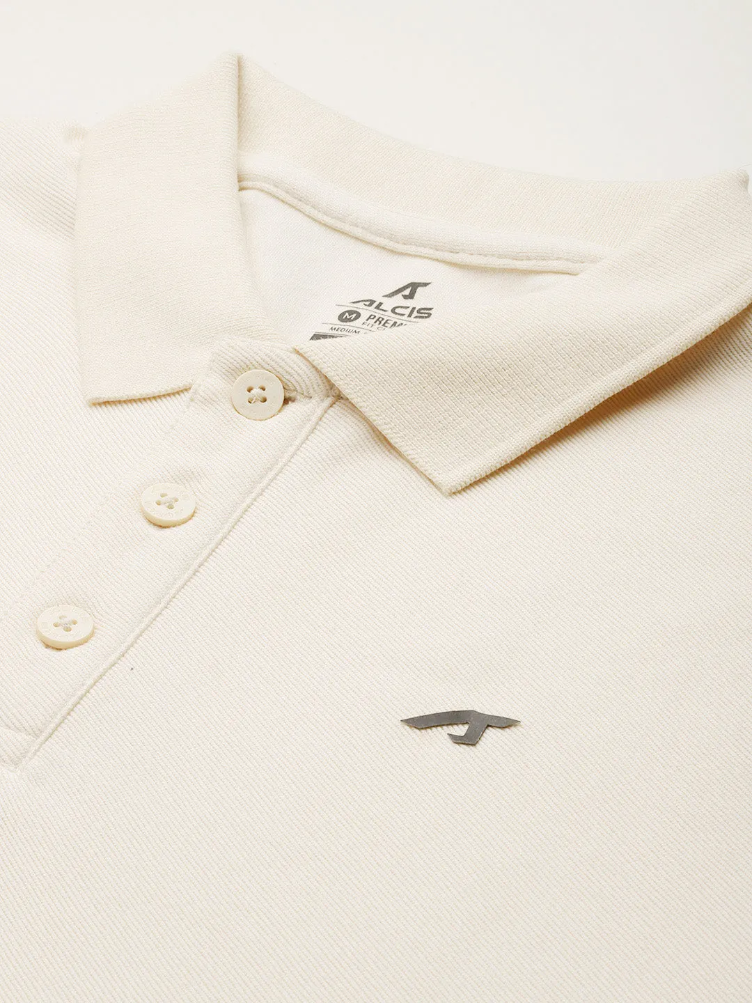 Graphical Panel Polo T-Shirt