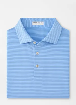 Grove Perf Jersey Polo (Cottage Blue)