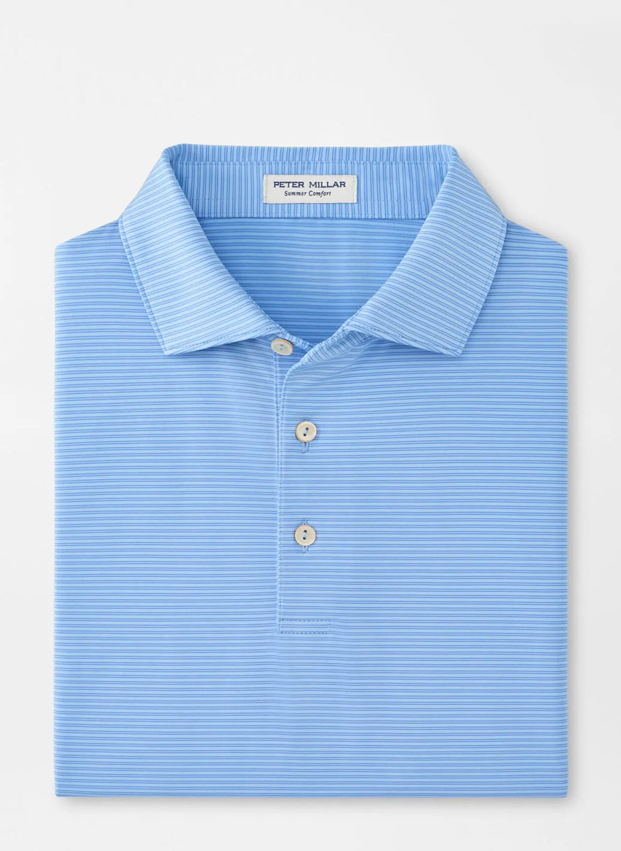 Grove Perf Jersey Polo (Cottage Blue)