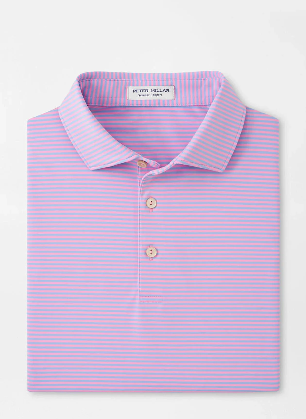 HALES PERFORMANCE JERSEY POLO - PINK VALE