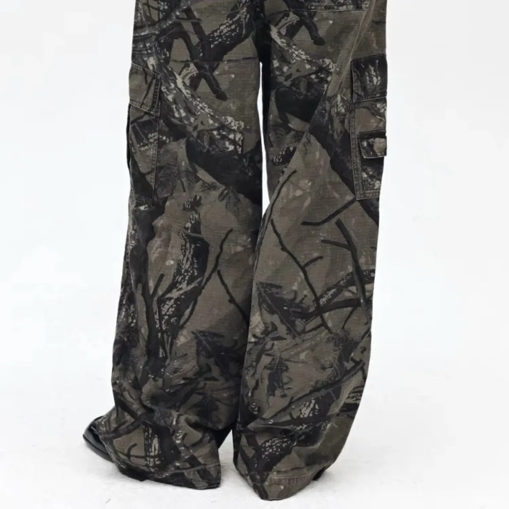 High Street Camouflage Casual Pants