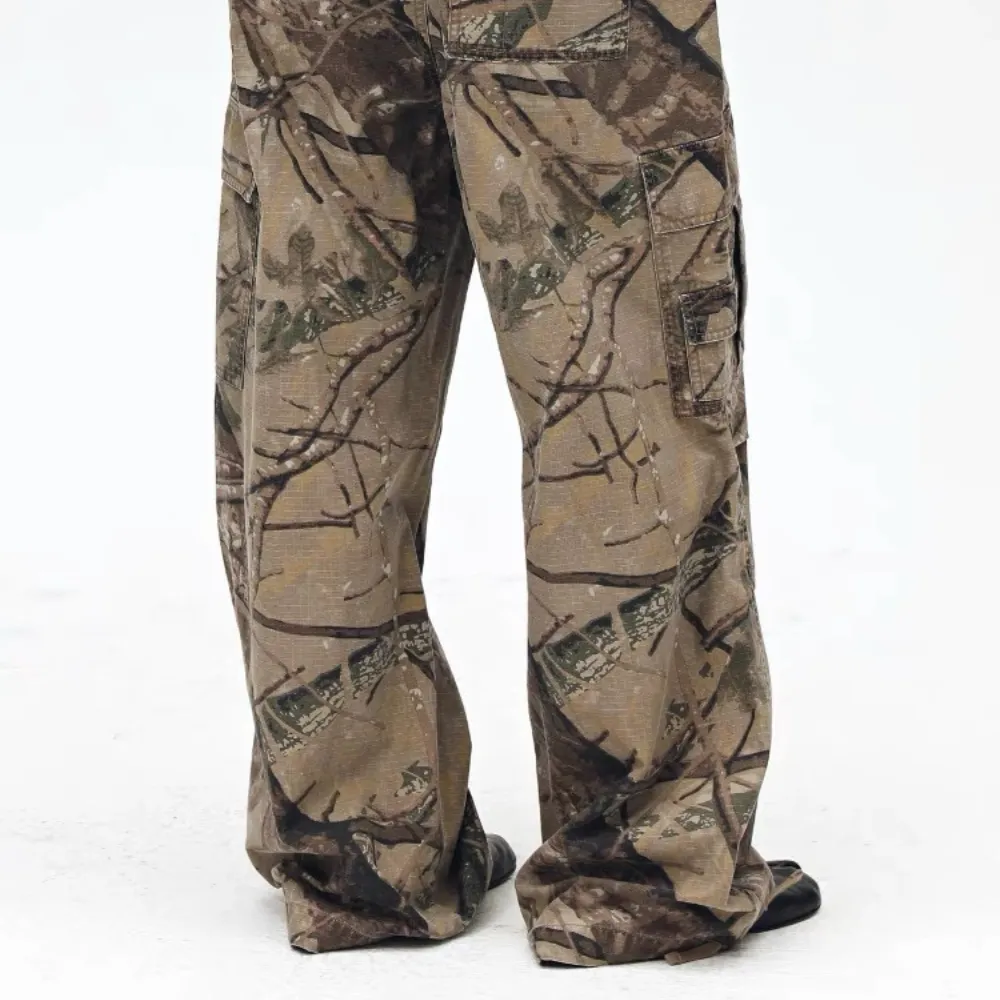 High Street Camouflage Casual Pants