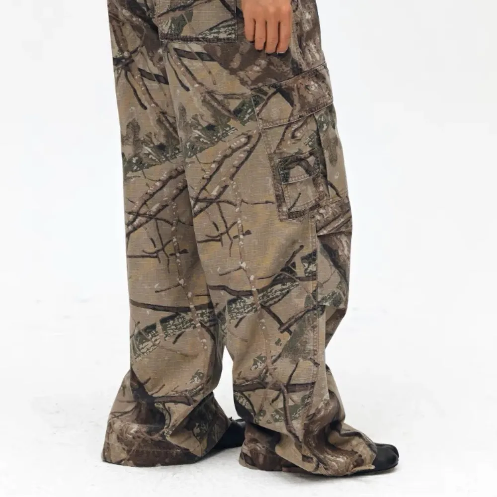 High Street Camouflage Casual Pants