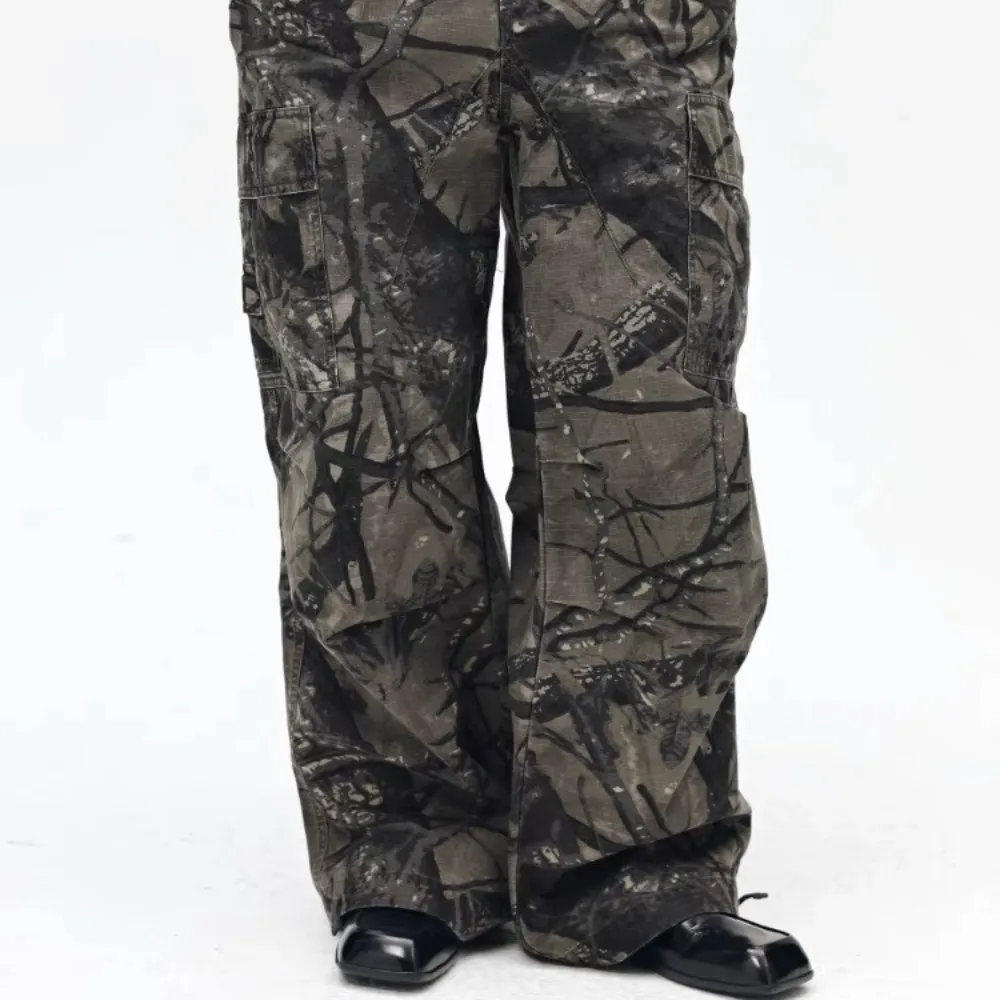 High Street Camouflage Casual Pants